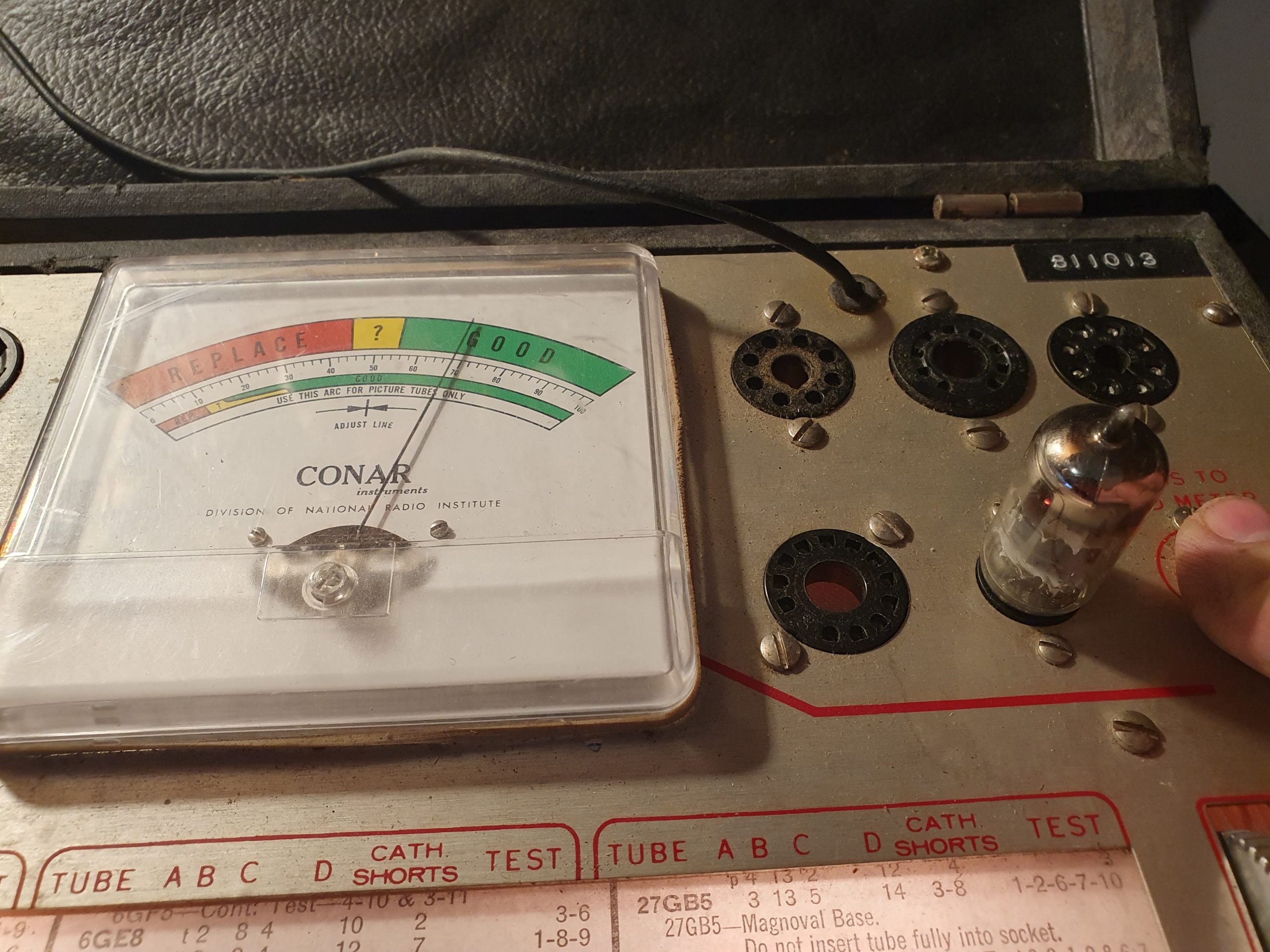 Valvola UF80 Pentodo ( Philips ) NOS