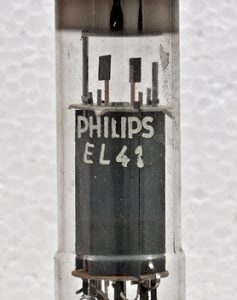Valvola EL41  Pentodo  (  Philips ) NOS