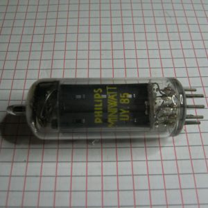 Valvola UY85  Rettificatrice a Semionda Tube ( Philips ) NOS