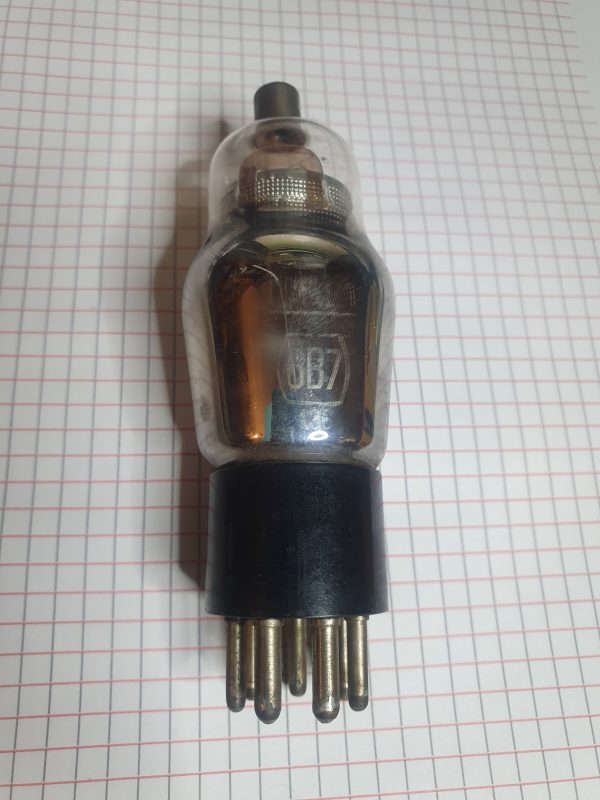 Valvola  6B7  Double Diode-Pentode ( Fivre )