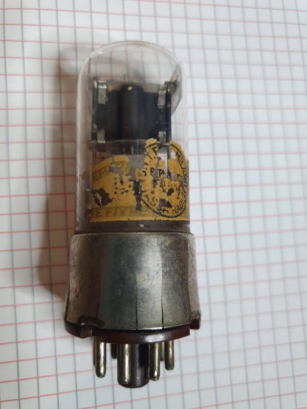Valvola 12SQ7GT Double Diode – Triode Tube ( Fivre )