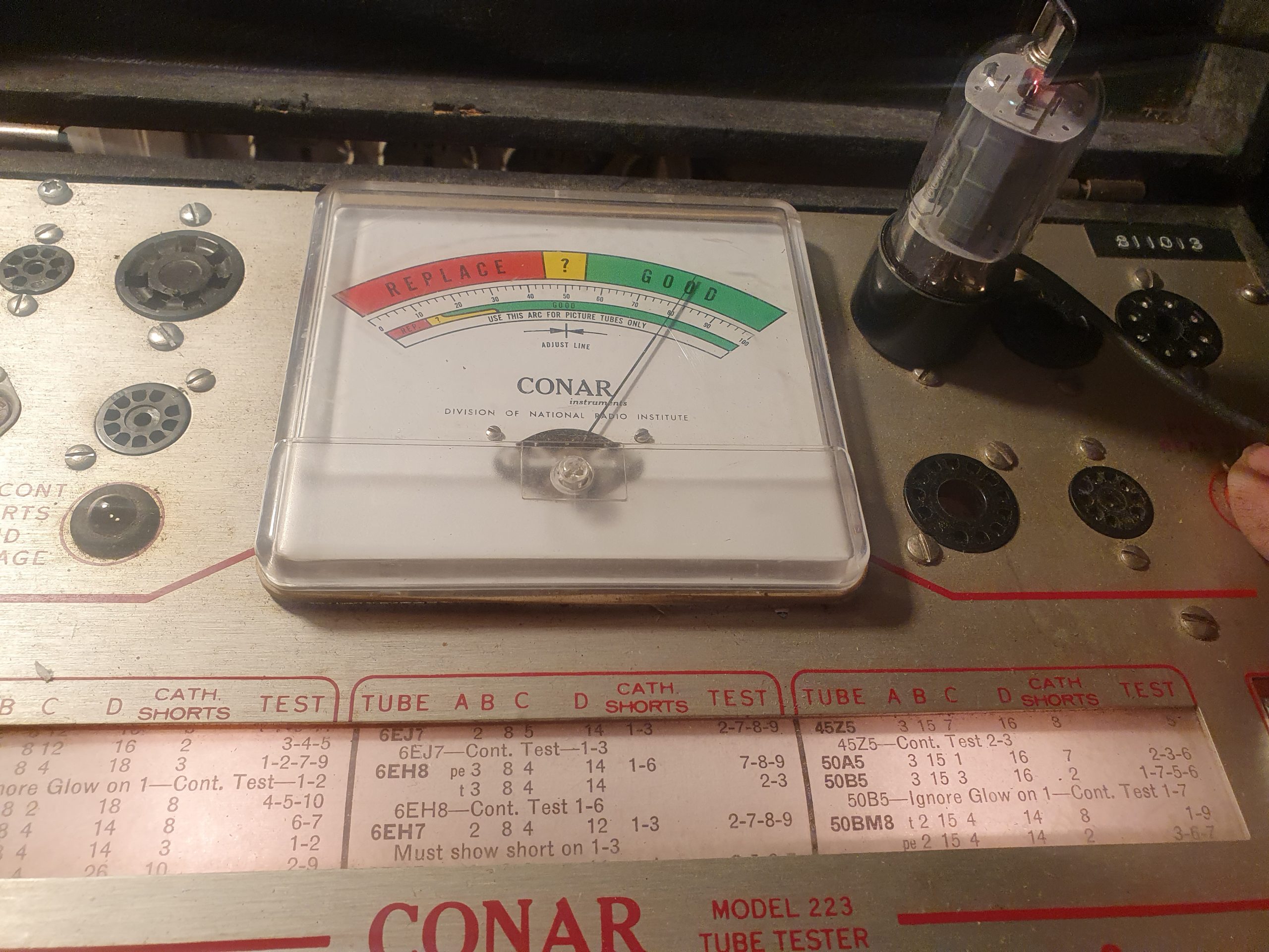 Valvola 6BQ6GT Tetrodo di Potenza a Fascio ( Westinghouse ) Nos