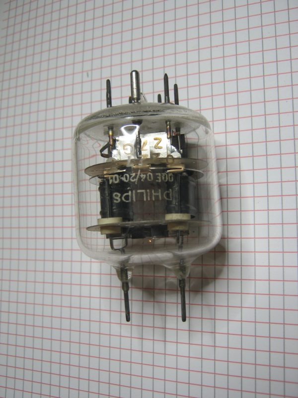 Valvola VT-118 Doppio Tetrodo di Potenza a Fascio ( National/Philips )