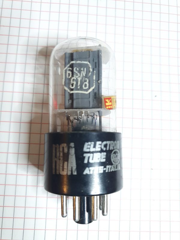 Valvola 6SN7GTB Doppio Triodo  (RCA )
