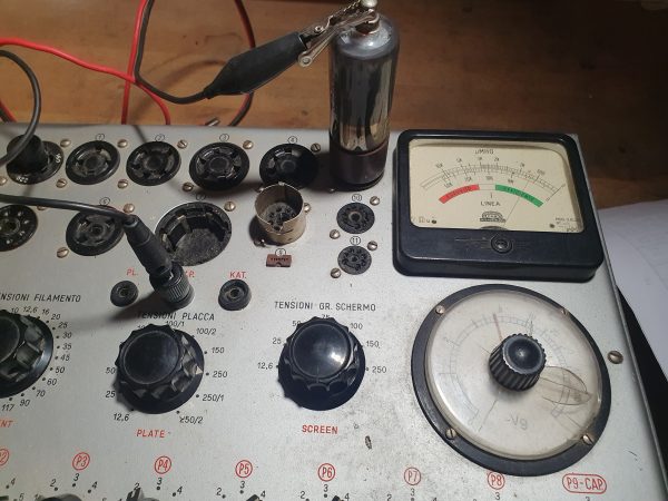 Valvola 6A8G Pentagrid Converters ( Heptode ) Tube ( Fivre )