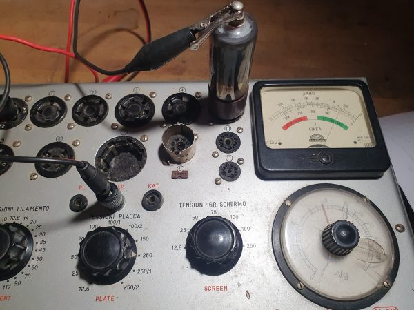 Valvola 6A8G Pentagrid Converters ( Heptode ) Tube ( Fivre )
