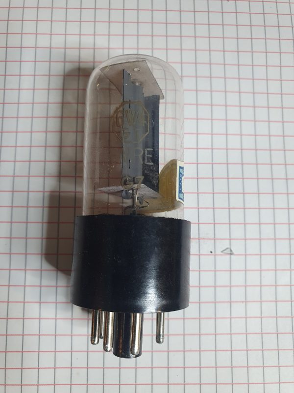 Valvola 6W4GT  Rettificatrice a Semionda Tube ( Fivre )