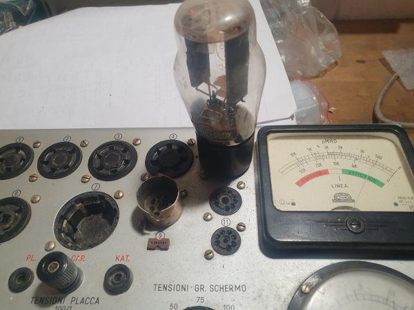 Valvola 5Y3  Rettificatrice Tube ( Fivre )