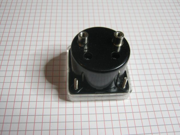 Amperometro Analogico da Pannello 500mA C.C. 44X44 Bobina Mobile Classe 2.5