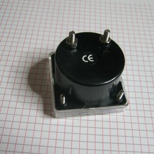 Voltmetro Analogico da Pannello 300V C.A. 52X52 Bobina Mobile Classe 2.5