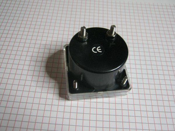 Voltmetro Analogico da Pannello 300V C.A. 52X52 Bobina Mobile Classe 2.5