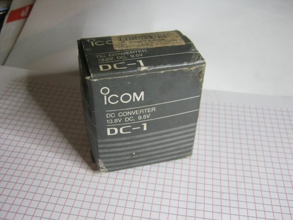 DC CONVERTER 13,8V DC 9,5V ICOM DC-1 Per ICOM IC-02