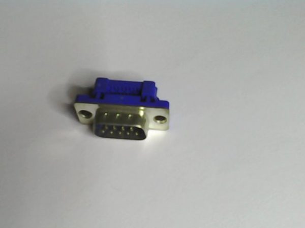 Connettore a Vaschetta D-SUB 9 pin Maschio a Perforazione di Isolante Flat Cable