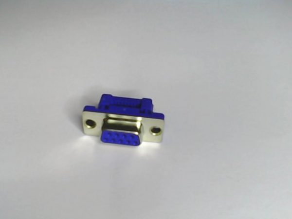Connettore a Vaschetta D-SUB 9 pin Femmina a Perforazione di Isolante Flat Cable