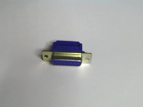 Connettore a Vaschetta D-SUB 15 pin Femmina a Perforazione di Isolante Flat Cable