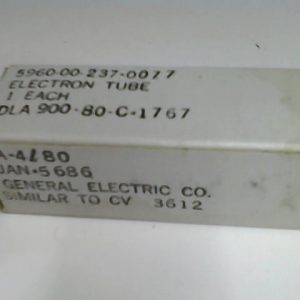 Valvola 5686 JAN-5686 Tetrodo di Potenza a Fascio ( General Electric ) NOS