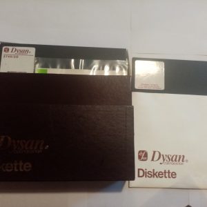 Floppy Disk 8″ 2D DYSAN conf. 10 pezzi con Custodia Rigida