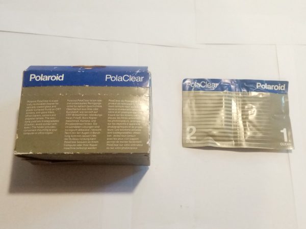 Confezione 15+15 Salviette Polaclear per Pulizia Monitor Polaroid