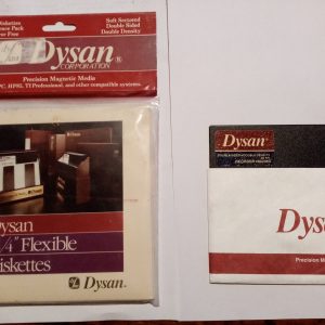 Floppy Disk 5 1/4″ 2S 2D 48 tpi DYSAN ( conf. 2 pezzi )