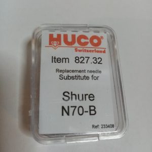 Puntina Giradischi HUCO 827 per Shure N70-B