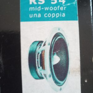 Altoparlanti MID-WOOFER ( Coppia )  RS54 CORAL 15cm 90W 8Ohm