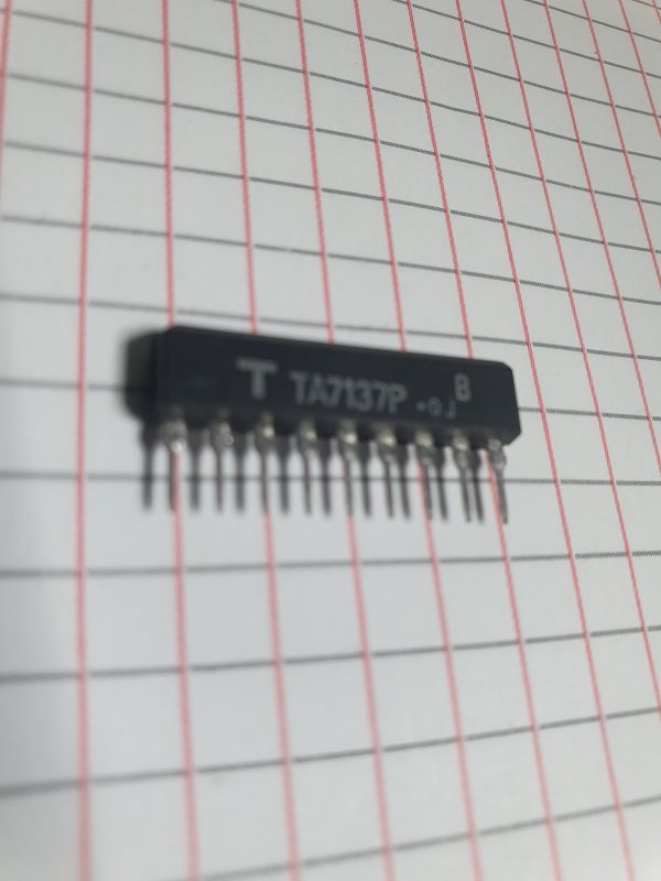 TA7137 IC/CI SIP-9  Circuito integrato – Integrated circuit