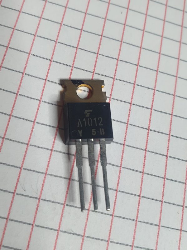 2SA1012 Transistor Silicon Si-PNP 60V 5A 25W TO-220 case NOS