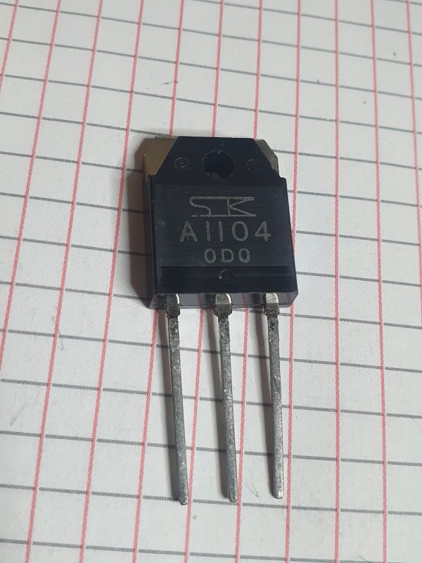 2SA1104 Transistor Silicon Si-PNP 120V 8A 80W TO-3P case