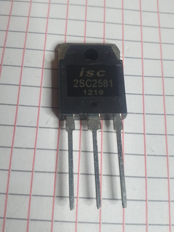 2SC2581 Transistor Silicon Si-NPN 200V 10A 100W TO-218 case