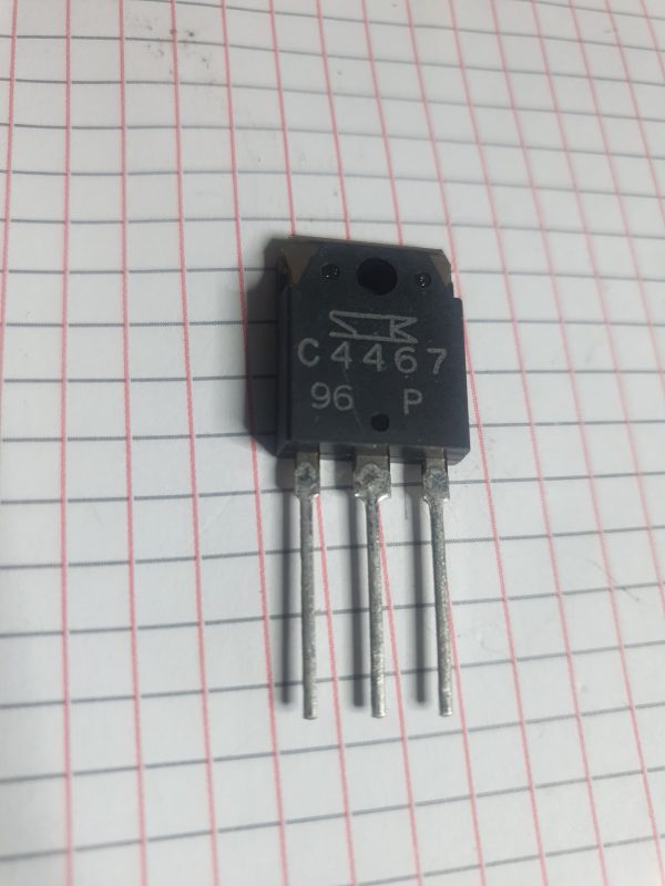 2SC4467 Transistor Silicon Si-NPN 160V 8A 80W TO-3P case