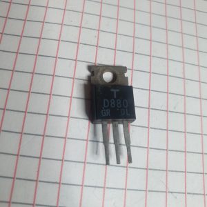 2SD880 Transistor Silicon Si-NPN 60V 3A 30W TO-220 case