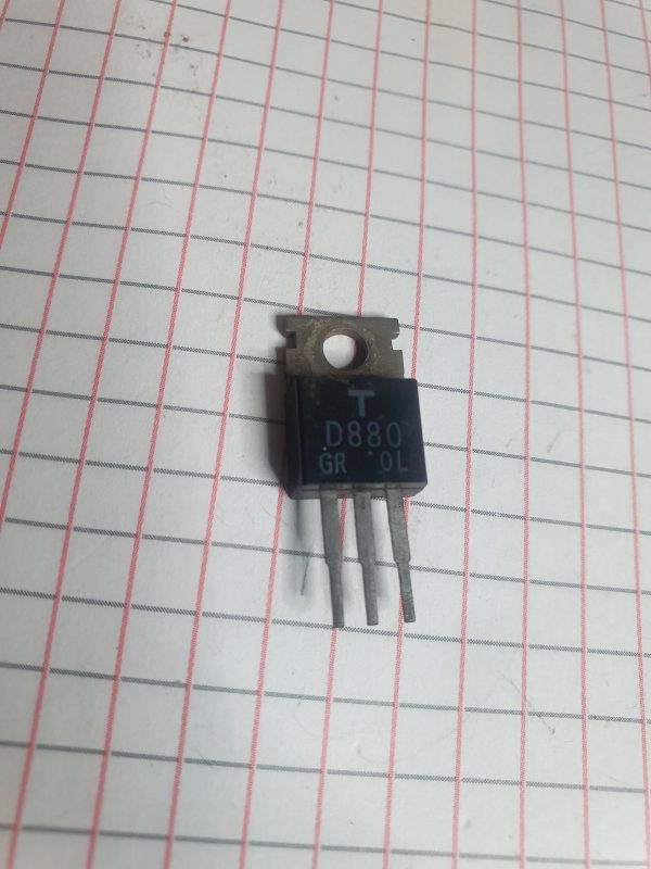 2SD880 Transistor Silicon Si-NPN 60V 3A 30W TO-220 case