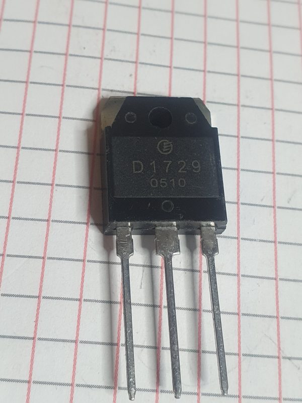 2SD1729 Transistor Silicon Si-NPN 1500V 3,5A 60W TO-3P case