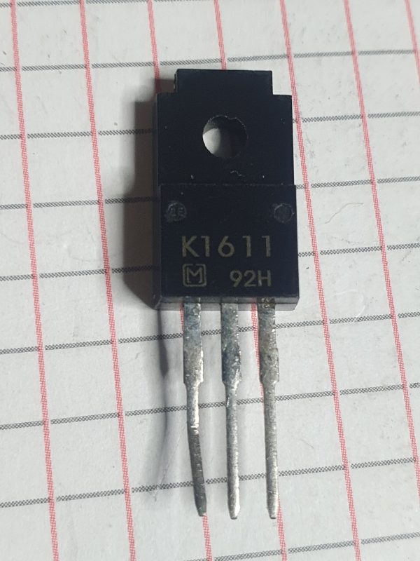 2SK1611 MOSFET N-CHANNEL 800V 3A 50W TO-220 case