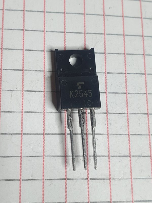 2SK2545 MOSFET N-CHANNEL 600V 6A 40W TO-220 case