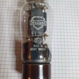 Valvola EL38  Pentodo  ( Mullard ) NOS