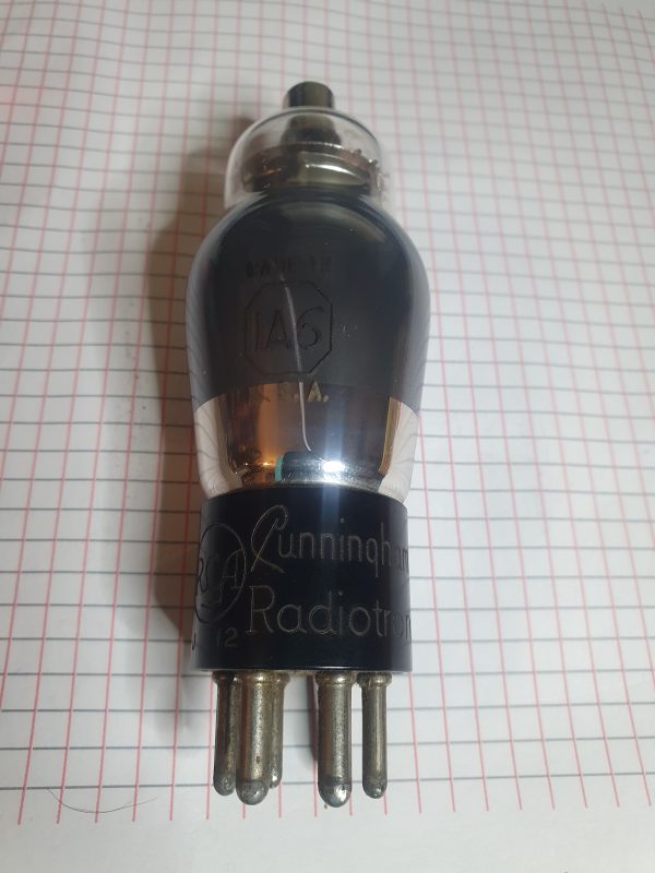 Valvola 1A6 Convertitrice Pentagriglia RCA Runningham RAdiotron ( Eptodo ) Tube