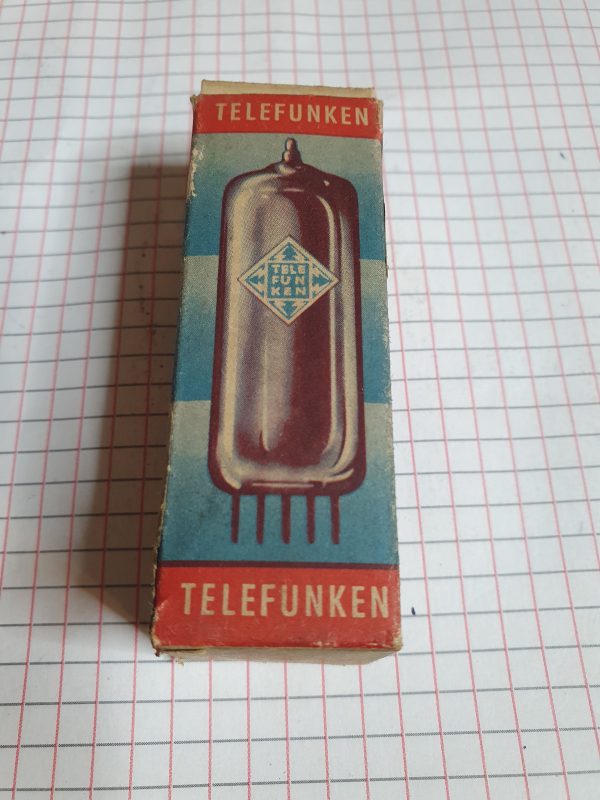 Valvola ECC803 Double  Triode Tube ( Telefunken. ) NOS