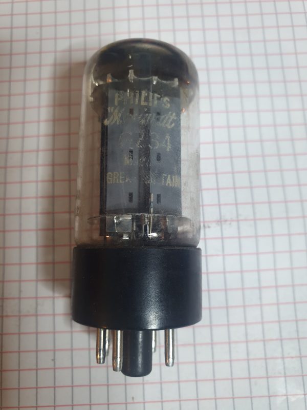 Valvola 6Z34  Rettificatrice Doppia Semionda Tube ( Philips )