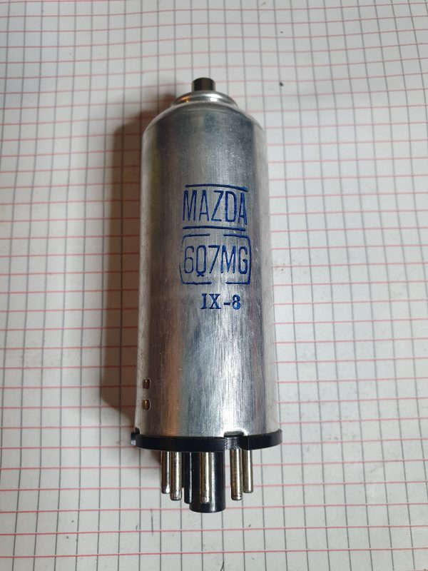 Valvola 6Q7MG Double Diode – Triode Tube ( Mazda) NOS