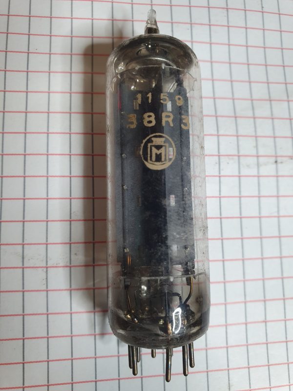 Valvola 38R3  Rettificatrice a Semionda Tube ( Magnadyne ) NOS