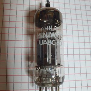 Valvola UABC80 Triplo Diodo-Triodo  ( Philips )