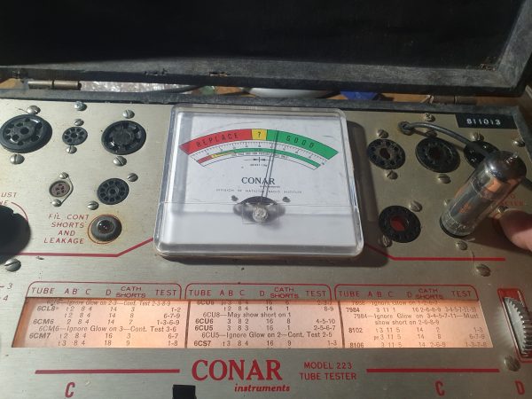Valvola 6CM6 Tetrodo di Potenza a Fascio ( RCA )