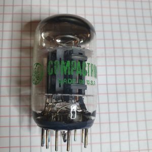 Valvola 15BD11 Doppio Triodo Pentodo  ( General Electric )