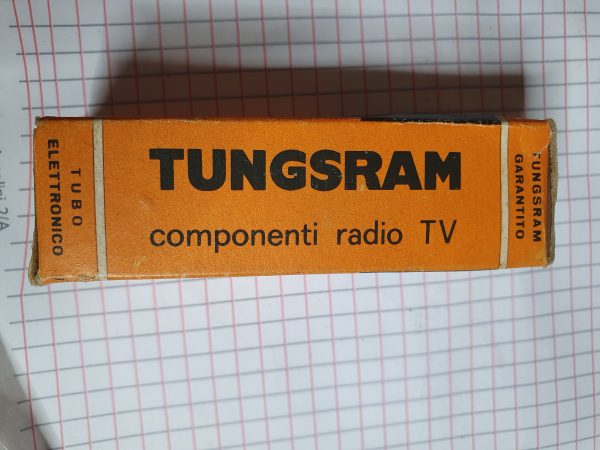 Valvola 1B3GT / 1G3GT  Diodo Damper Tube ( Tungsram )