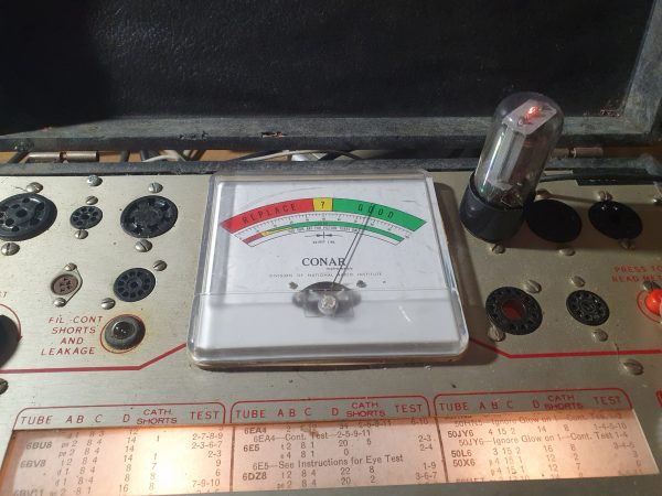Valvola 50L6GT  Tetrode Tube ( Fivre )
