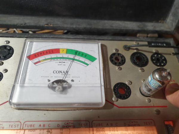 Valvola 6AU8 Triode-Pentode Tube Fivre Originale