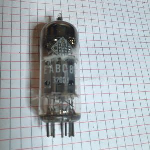 Valvola EABC80 Triple Diode – Triode Tube ( Telefunken ) NOS