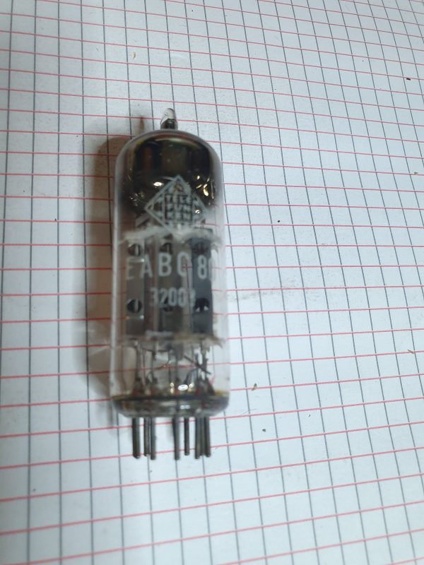 Valvola EABC80 Triple Diode – Triode Tube ( Telefunken ) NOS