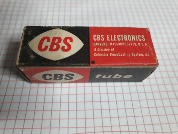 Valvola 6DB5 Tetrodo di Potenza a Fascio ( CBS )